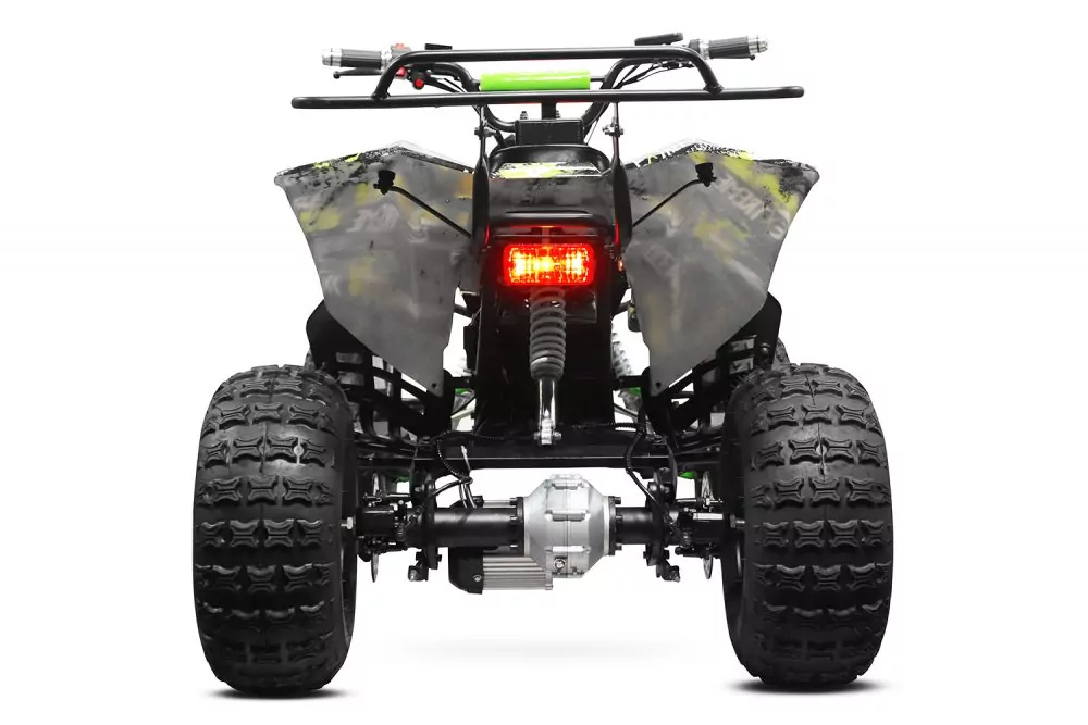 Warrior Eco Graffiti Version midi Quad 1000W S8 48V 8 Zoll Wellenantrieb mit Differential Atv Kinderquad Warrior Eco Graffiti Version midi Quad 1000W S8 48V 8 Zoll Wellenantrieb mit Differential Atv Kinderquad