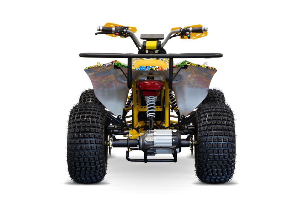 NITRO MOTORS 1000W 48V Eco midi Kinder Quad Warrior Sport 8" Graffiti