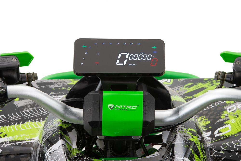 NITRO MOTORS 1500W 60V Eco midi Kinder Quad Warrior Graffiti Sport 8"