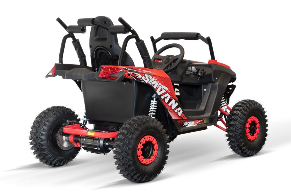 NITRO MOTORS 1200W Eco midi Kinder Buggy UTV Savana V2 PRM 6"