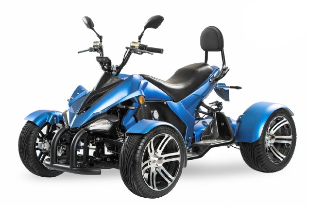 SPY Racing E8 EEC Eco Quad 4kW 4000W inkl. 7,2kW/h 72V 100Ah Lithium Batterie