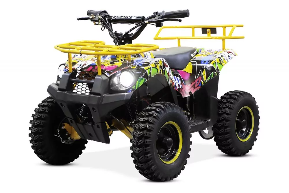 Nitro Motors Torino Cross Eco Graffiti mini Quad 1000W 36V 6 Zoll Kinderquad Nitro Motors Torino Cross Eco Graffiti mini Quad 1000W 36V 6 Zoll Kinderquad