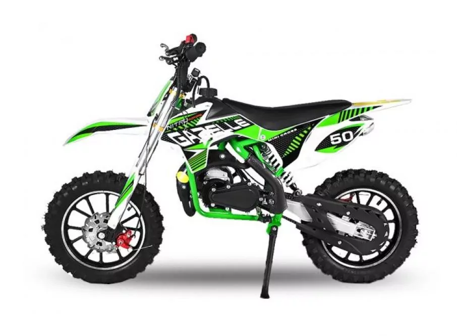 Kidcars Kinder Elektroautos mit Akku - 49cc Dirtbike Gazelle