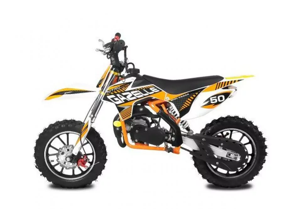 49cc Dirtbike Gazelle Deluxe Sport Tuning Kupplung 15mm Vergaser 49cc Dirtbike Gazelle Deluxe Sport Tuning Kupplung 15mm Vergaser