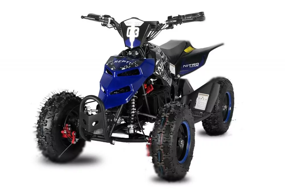 800W REPTI 6" MINIQUAD RG+ 3-Gesch. Kinderquad Bike
