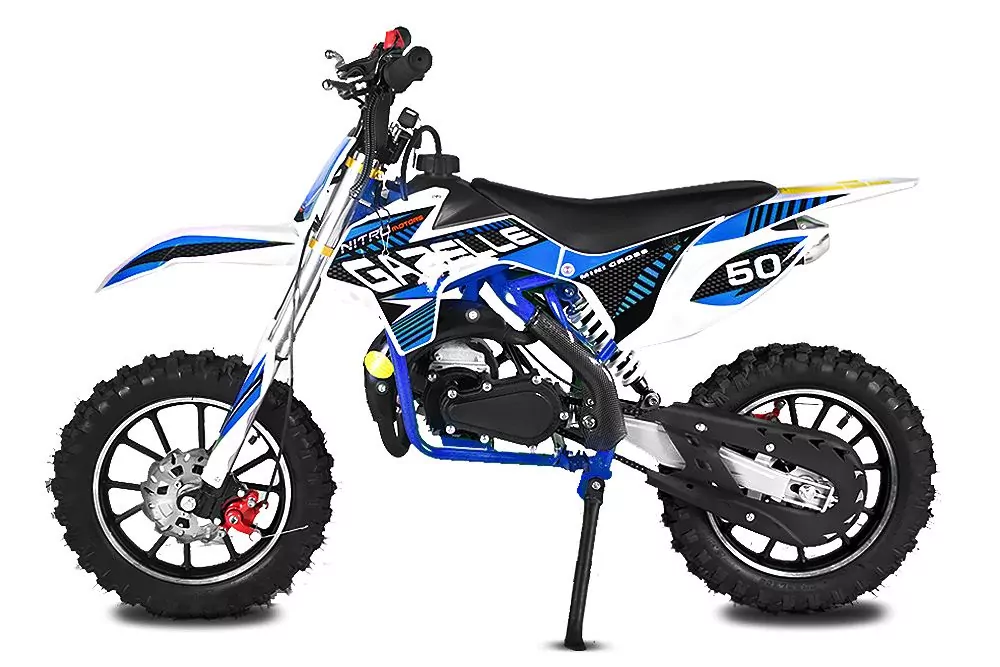 49cc Dirtbike Gazelle Deluxe E-Start Edition Crossbike Dirtbike Pocket 49cc Dirtbike Gazelle Deluxe E-Start Edition Crossbike Dirtbike Pocket