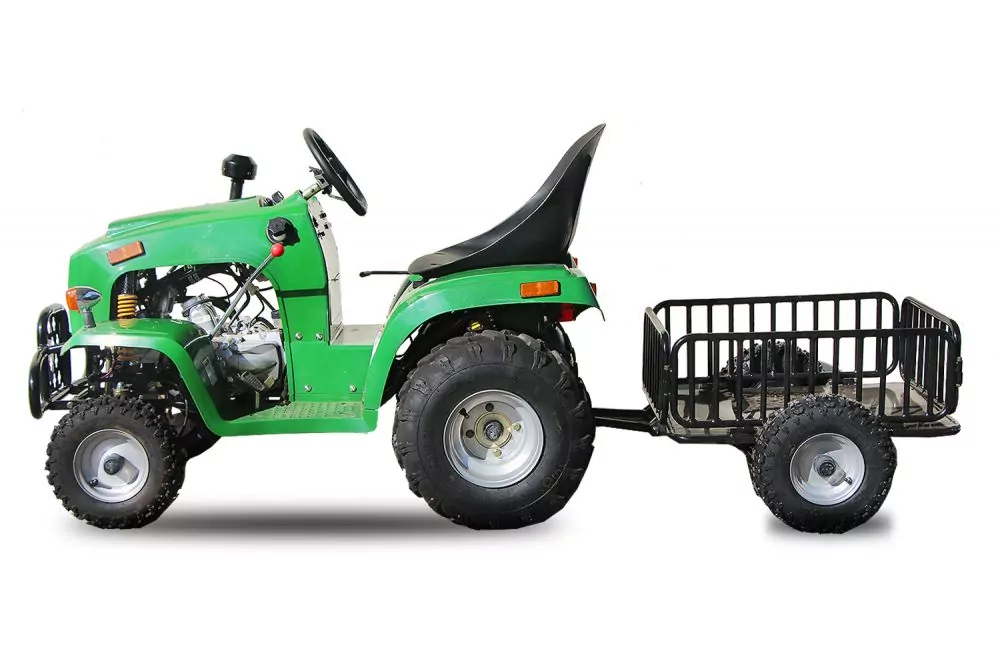 110cc Kindertraktor 3-Gang Semi Automatik + RG E-Start 110cc Kindertraktor 3-Gang Semi Automatik + RG E-Start