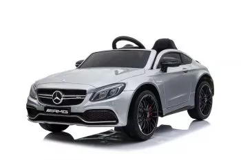 Kidcars Mercedes C63 AMG Lackiert 2x 25W 12V 7Ah 2.4G RC LED