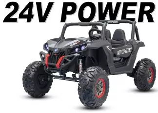 Kidcars Kinder Elektro Auto UTV V2 2x120W 24V 7Ah 2.4G RC 2-Sitzer