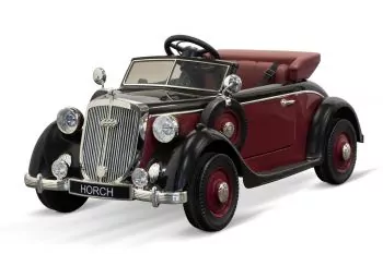 Elektro Kinderauto Audi Horch 930V Oldtimer mit Eltern Sitzplatz 2x55W 12V/10Ah