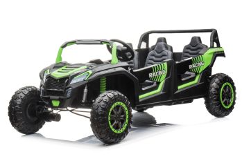 Elektro Kinder UTV Road Conquerer 4-Sitzer Allrad 4x150W 24V/14Ah Offroad Buggy