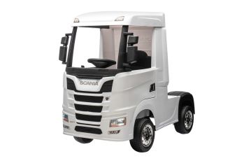 Elektro Kinderauto Mercedes SCANIA Truck mit Lizenz Allrad 4x35W 12V/14Ah