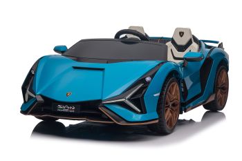 Elektro Kinderauto Lamborghini SIAN mit Lizenz Allrad 4x75W 24V/9Ah