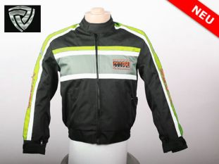 Motorrad Jacke Neongelb Crossjacke Dirtjacke Nitro Motors