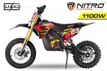 Nitro Motors 1100W Tiger Lithium 12/10 Dirtbike